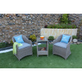 Poly Rattan Armchair Set For Outdoor Garden - ATC Furniture